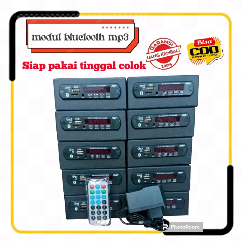 Modul mp3 bluetooth komplit tinggal pakai garansi 1 bulan Adaptor Lagu 0
