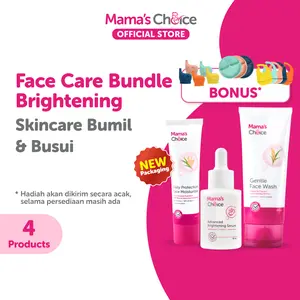 [HADIAH GRATIS] Face Care Bundle Mama’s Choice - Brightening | Skincare Ibu Hamil Bumil dan Menyusui untuk Kulit Kusam