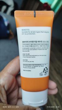 Product Review of SOME BY MI V10 HYAL AIR FIT SUNSCREEN [50ml] from b**e E** 2