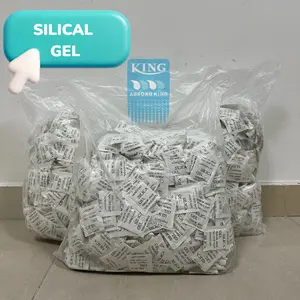 SILICAL GEL / SILLICAL GELL isi 100pcs pengawet makanan , sepatu , baju dll silika gel