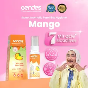 Gendes Sweet Aromatic Feminine Care Spray Mango 7 Miracle Bioactives Merawat Area Kewanitaan 23 ml