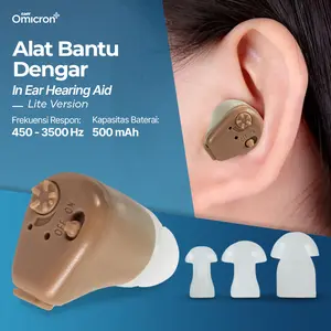 Alat Bantu Dengar In Ear Hearing Aid TaffOmicron  - K-88U-Lite - Beige