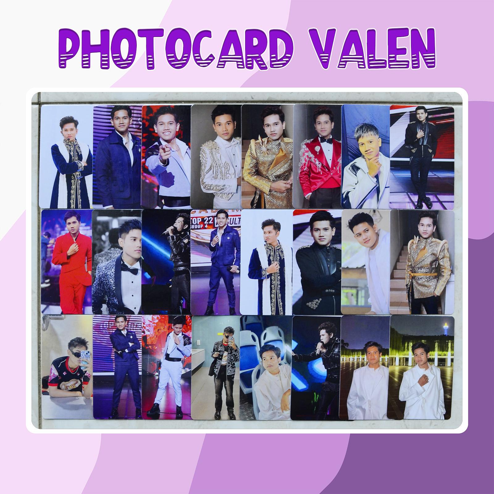 Photocard Mila dan Valen Isi 25 pcs Unoffical Buatan Fans Idola Milen D'academy