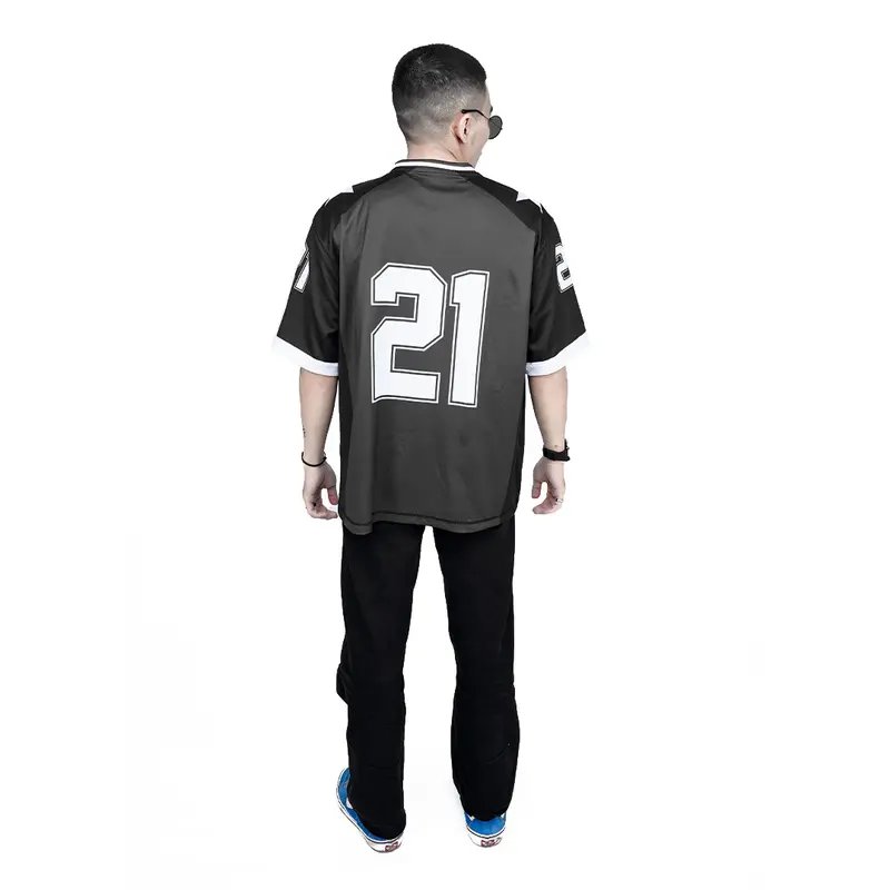IFA  / 21 / Number Series / Jersey / Streetwear / Oversize / BOXY / Retro / Vintage / Y2K / NFL / Music / Korea / Band / Bloke Core / Sport / Atasan / Baju 2