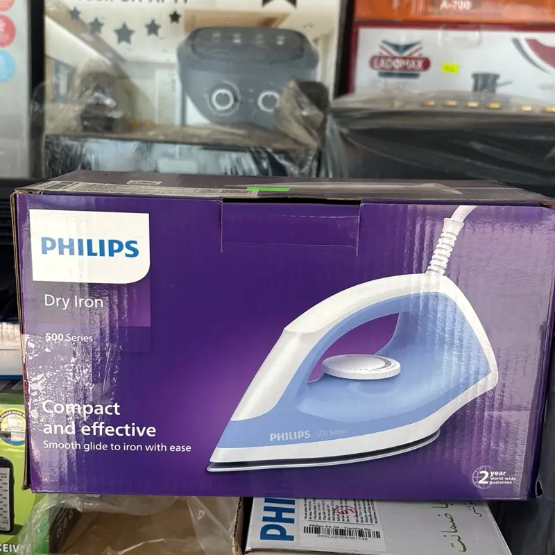 Bàn Ủi Khô 500 Series - Thiết Kế Nhỏ Gọn Và Hiệu Quả - Dễ Dàng Ủi Mượt Mà - Bảo Hành 2 Năm