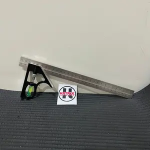 Siku penggaris tukang waterpass penggaris siku besi