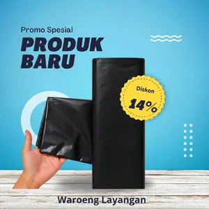 Plastik Hitam Gulungan Serbaguna Tebal – Per Meter & Gulungan Utuh