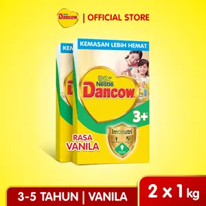 Nestlé DANCOW 3+ Vanila 1Kg x 2pcs