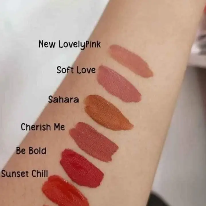 Natura Lipmatte Ultra Smooth Kemasan Baru | Lipmatte Tahan Lama | Lipmatte Anti air  Lipstik Creamy Bibir Kering Lasting 5