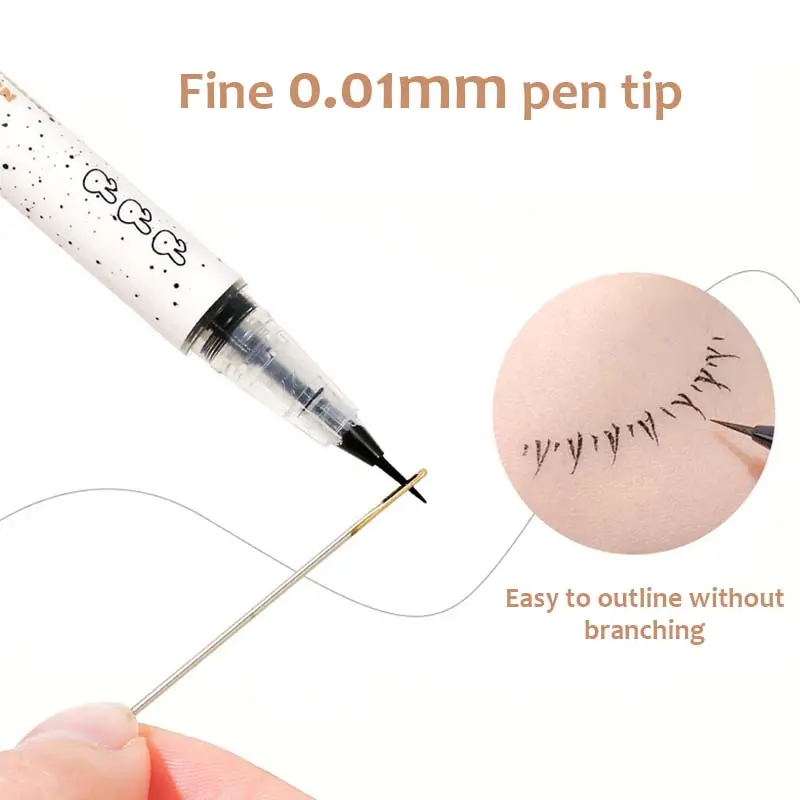 FEPO Bút Kẻ Mắt Dạng Lỏng 0.01mm Nhanh Khô Chống Thấm Nước Lâu Trôi 4