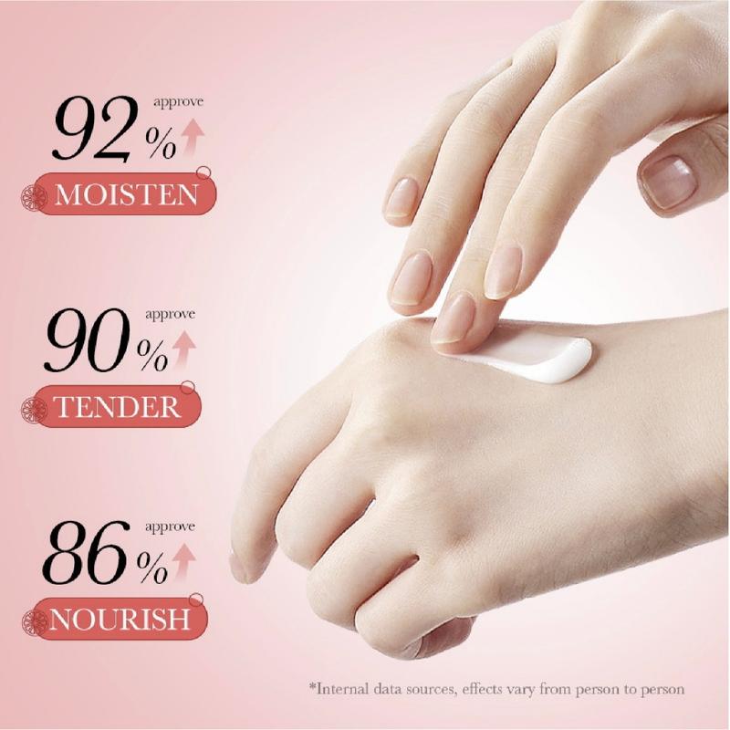 【COD】SADOER Hand Cream Sachet Moisturizing Grape Fruit Honey Peach Lotion Harum Melembutkan SR049 4