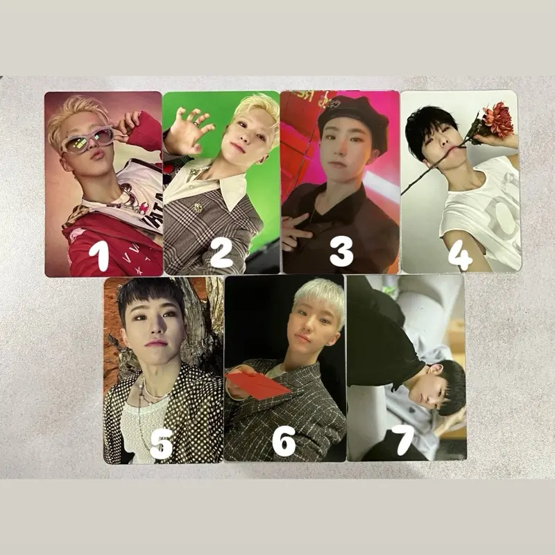 Photocard official HOSHI  seventeen