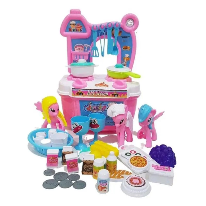 Mainan anak kitchen set lengkap / maenan anak perempuan murah / mainan masak masakan
