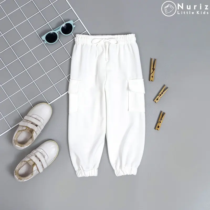 100K 4 PCS Celana Jogger Chargo Anak-Anak Umur 1-12 Tahun Laki-Laki Perempuan bahan Japan Line 7