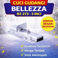 Gambar BELLEZZA Grendel GRD BZ273 3 Inci US32D Satin Stainless Steel untuk Pintu & Jendela Manual dari Tirta Bangunan Kota Depok 3 Tokopedia