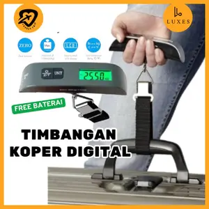 Timbangan Koper Tas Gantung 50kg Digital Electronic Luggage Scale