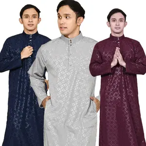 BONUS PECI JUBAH SULTAN PREMIUM EMBOS Gamis Embos Motif SURIKEN Pria Dewasa Reguler jubah pria muslim brukundi brukundy jubah laki laki motif bintang Kejora