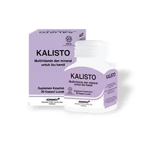 Kalisto 30 Kapsul Suplemen Ibu Hamil - Multivitamin & Mineral Untuk Kesehatan Janin