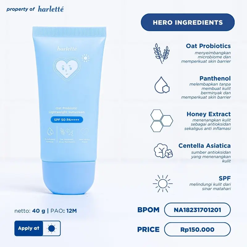 Harlette Oatmilk Bundle [COMPLETE PACK] | 6 PRODUK untuk Kulit Oily, Kombinasi, dan Acne Prone, Mencerahkan, Skincare Wajah, Berjerawat 5