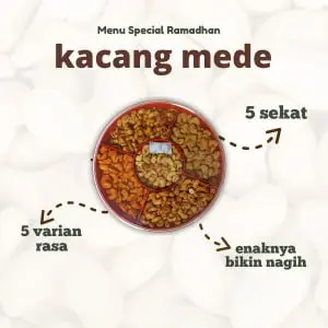 Hampers lebaran Kacang Mede - 5 Sekat Toples Camilan 0