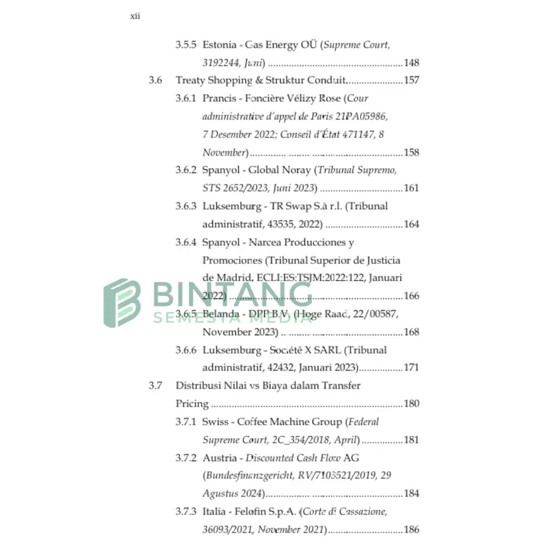 Bintang Semesta Media - ANALISIS KOMPARATIF INTERPRETASI PUTUSAN PENGADILAN DI BERBAGAI NEGARA MENGENAI SENGKETA TRANSFER PRICING DALAM TRANSAKSI SAHAM DAN DEVIDEN
