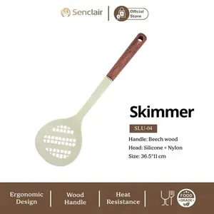 Senclair Utensil Silicone Leon Silikon 1 Pcs Spatula Sutil Silikon Tahan Panas Food Grade SLU