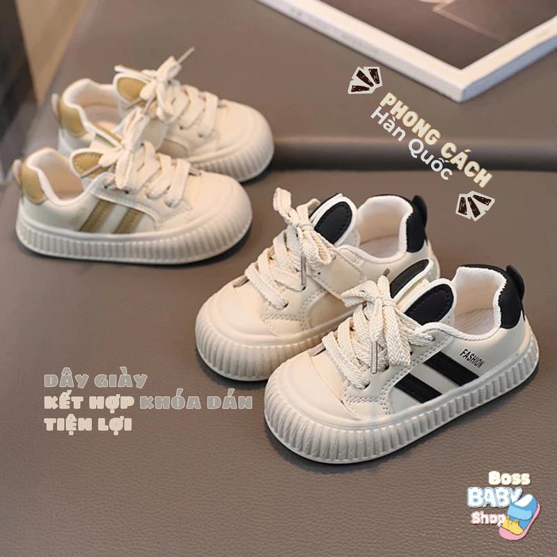 Giày tập đi thể thao cho bé trai bé gái từ 1 đến 4 tuổi họa tiết tai thỏ đế êm siêu nhẹ AC1 -8101 Kem Sandal