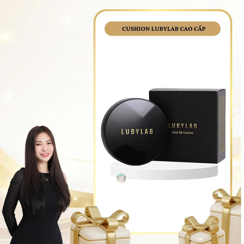 SN1759 - Full Hộp Lubylab Eclat BB Cushion Cao Cấp SPF 50+ PA++++ 