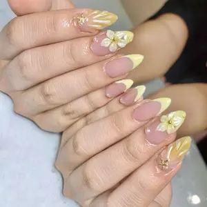 PRESS ON NAIL free LEM + KIKIR + stick pendorong untuk melepas press on nails