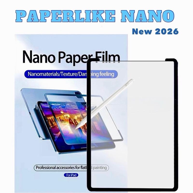 Miếng dán Paperfilm Paperlike Nano tháo rời dành cho iPad, thiết kế nam châm nano full 4 cạnh viền, dễ dàng tháo lắp by Tommycase