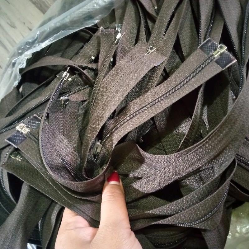 seleting jaket ziplon YKK (7 inc ) Hitam satu lusin 2