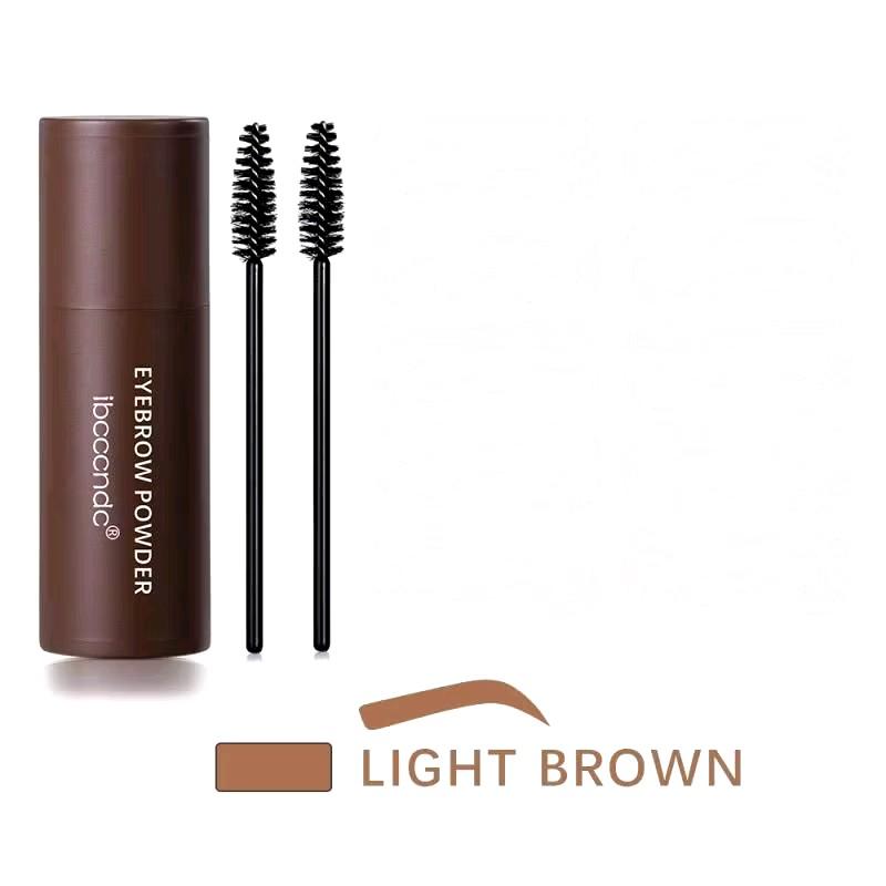 Ibcccndc Eyebrow Powder Waterproof dengan Cetakan Alis Instan - 10 Model 8