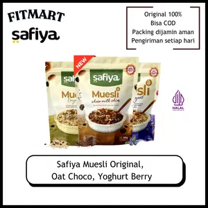 Safiya Muesli 1 Kg Oatmeal Dried Fruit Sereal Lengkap Rendah Kalori