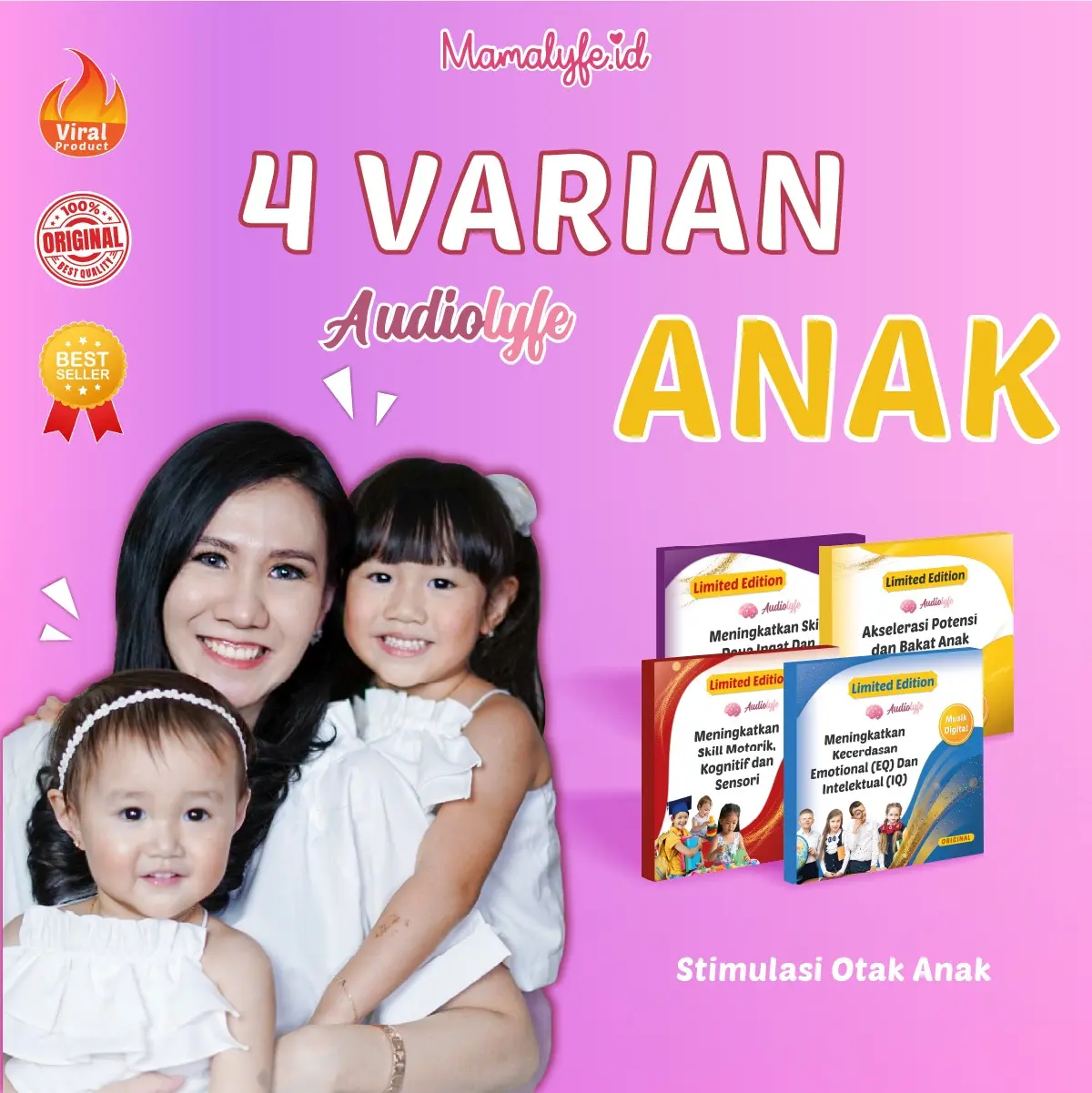 4 Varian* Paket Audiolyfe Anak untuk Stimulasi