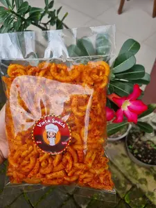 250 gr MAKARONI CIKRUH DAUN JERUK - RENYAH TIDAK KERAS Pedas Asin