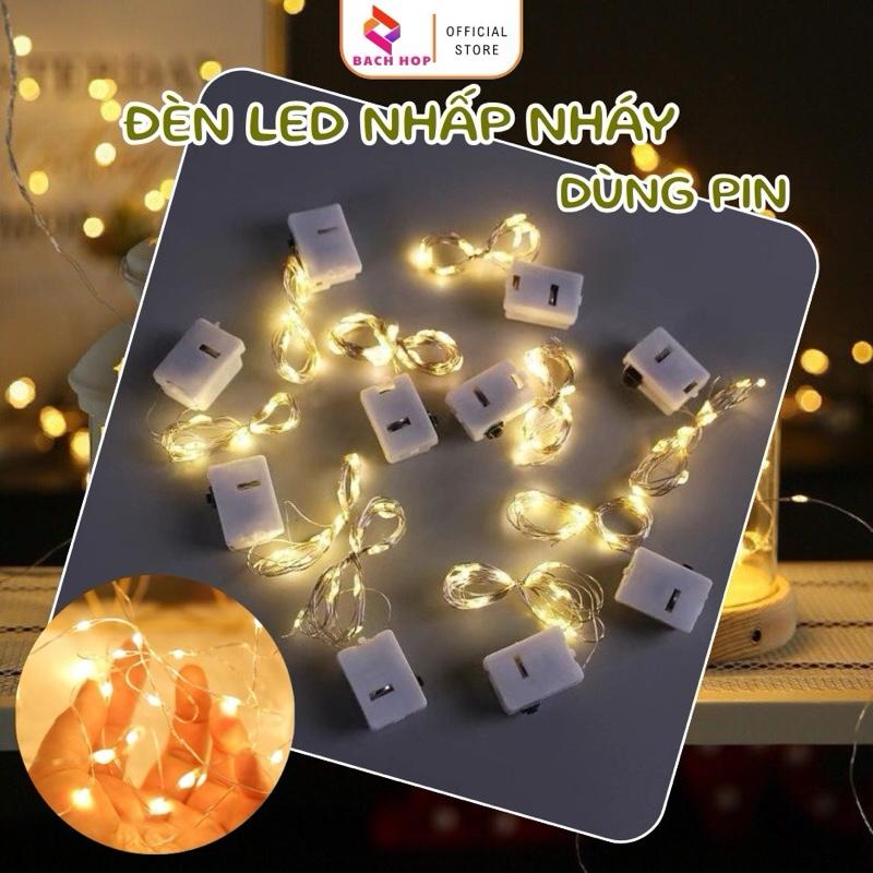 Đèn led nhấp nháy dùng trong trang trí hoa hamade ,cây thông dịp noel
