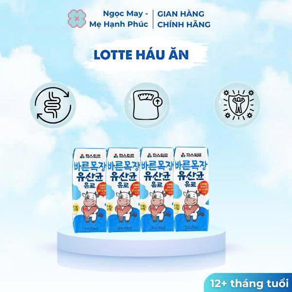    Pr    Lotte Háu Ăn - Nước Uống Lợi Khuẩn  - Dành cho bé cải thiện thể trạng Men Vi Sinh 