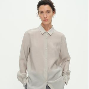Eco-Friendly Commuter Shirt with a Smooth Drape