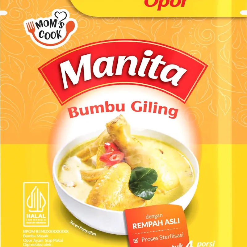 MANITA BUMBU NASI GORENG DAN BUMBU MASAK Instan masakan rumahan 5