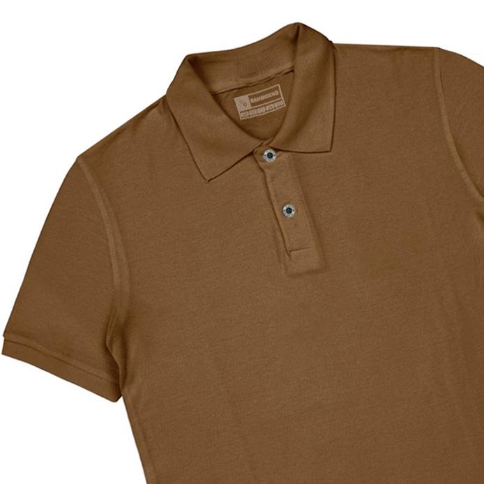 Product Introduction of Rambidend - Polo Shirt Polos  Pendek Terkeren T-Shirt Baju Distro Pria Santai Baju Kerja Baju Kerah Brand Quality Caramel 2