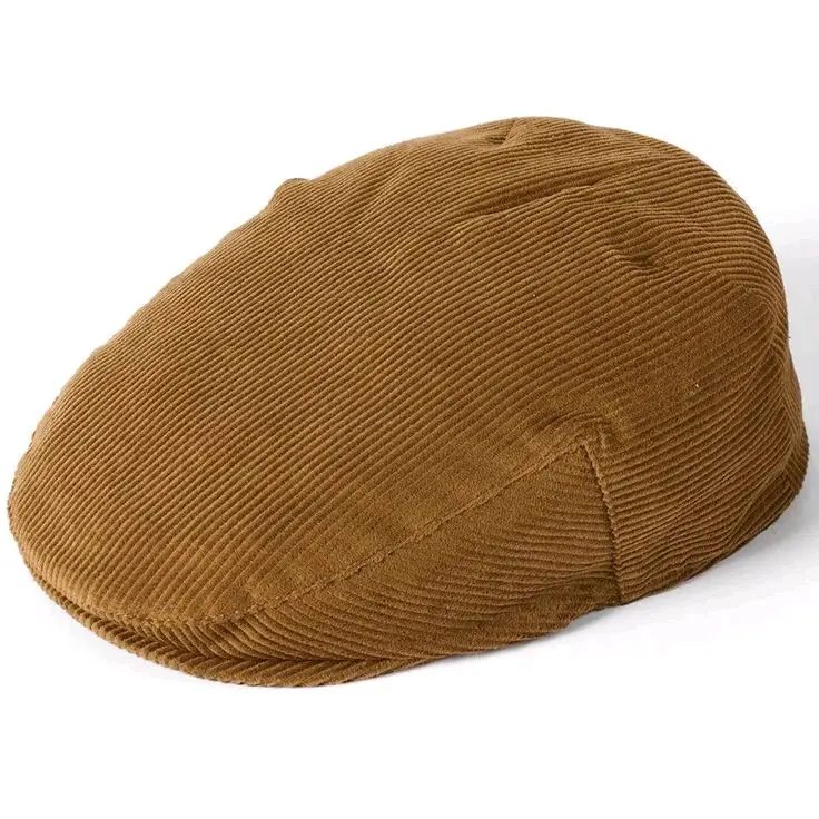 TOPI Pet-flatcap-patino-Topi copet-Topi kodok vintage bahan Corduroy premium Topi Seniman Aksesoris fashion Laki Laki Elegan BISA COD 3