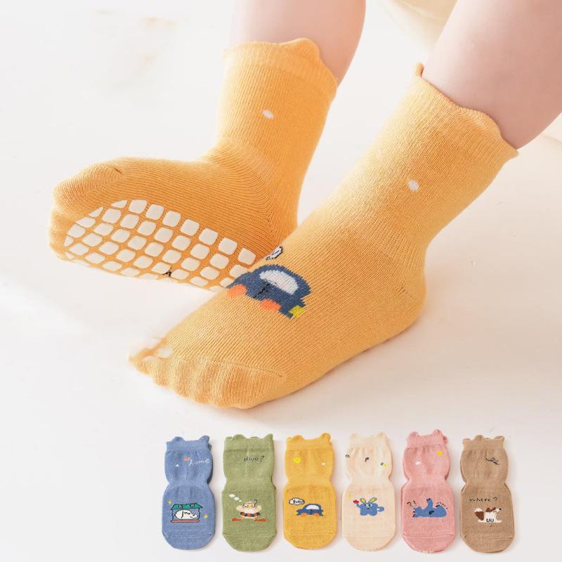 Tất Hoạt Hình, Thời Trang Trẻ Em, Phong Cách Thu Đông, Tất Ống Giữa Cho Em Bé Tất Dài, Thích Hợp Cho Trẻ Sơ Sinh Và Trẻ Mới Biết Đi, Cho Bé Trai Và Bé Gái, Tất Giữa Bắp Chân Thường Ngày