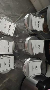 Product Review of COD NEW PAKET HEMAT 6 TOPLES BUMBU TUTUP SILVER ALUMUNIUM FREE NEW LABEL (500ml+1200ml) from v**9 0