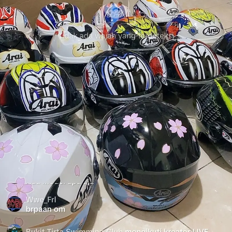 Helm motif arai helm copy arai motif original Helm motif arai helm copy arai motif original
