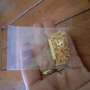 Kalung koin 91 ori anti luntur model nuri polos liontin bambu mewah eleganawet di pakaian sehari hari