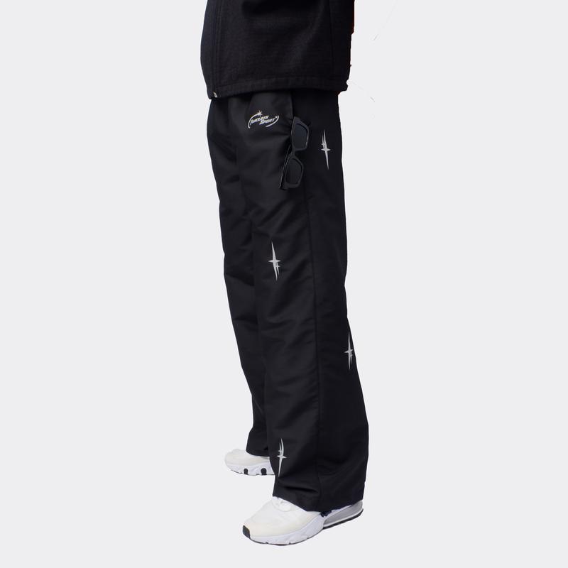 Baggy Pants Y2K Retro Star Reflective - Celana Baggy Pants Bintang Reflektif 2