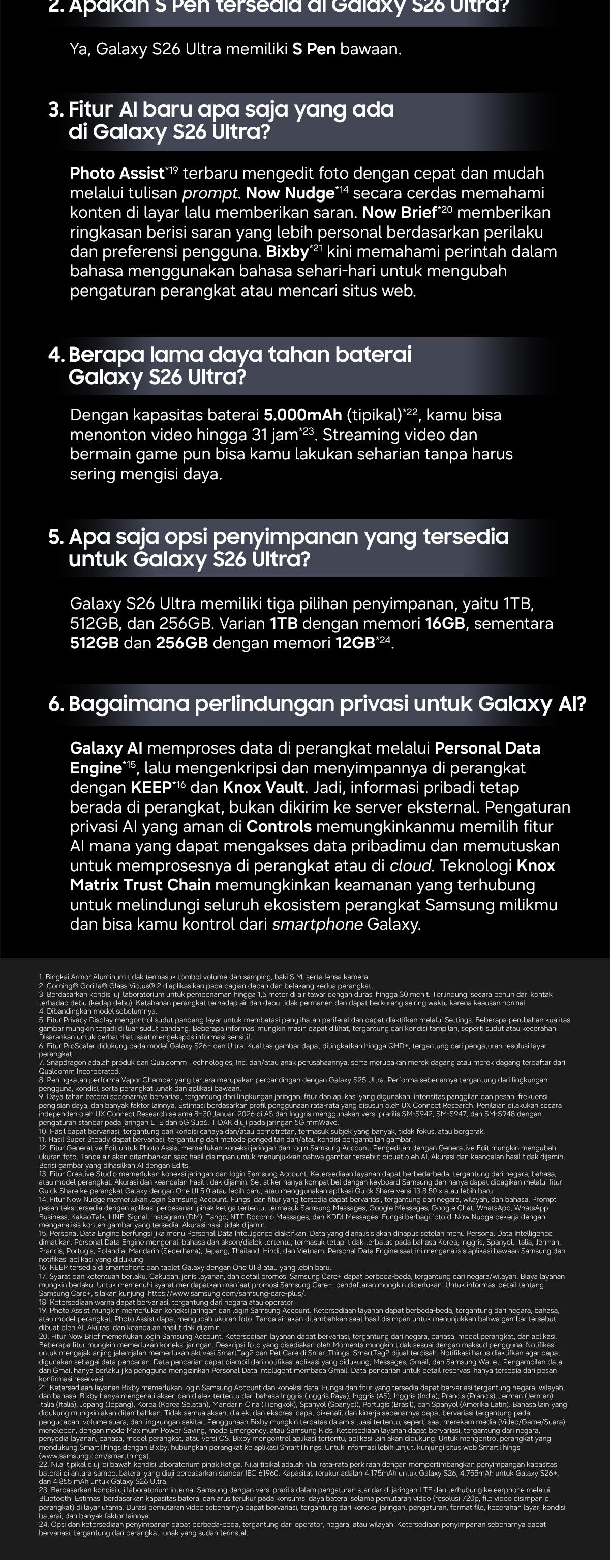 Samsung Galaxy S26 Ultra 12/512GB | Hp AI | Privacy Display