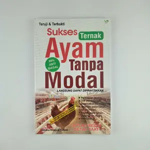 Buku Sukses Ternak Ayam Tanpa Modal