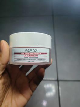 Product Review of (DOKTIF APPROVED) Bening's Pink Jelly Sleeping Mask 2% Argireline - Masker Wajah & Anti Kusam from h**2 1