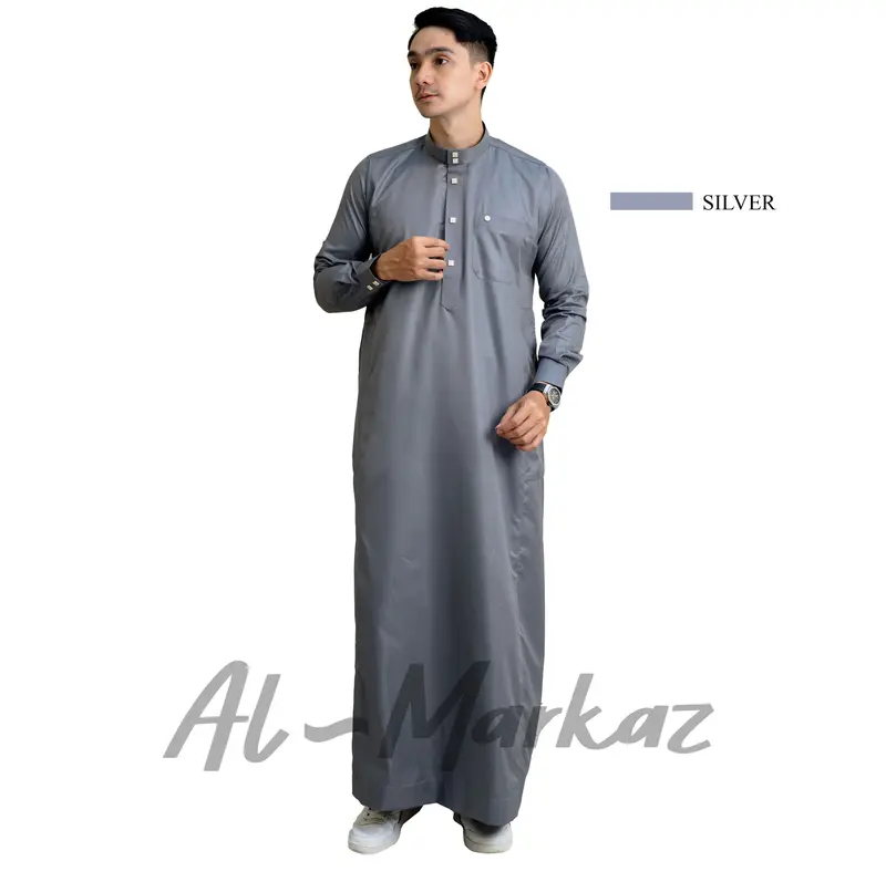 Jubah Pria Muslim Gamis Slimfit "GULAM" Panjang Dewasa 5